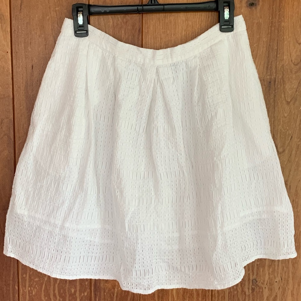 Chelsea28 white skater skirt